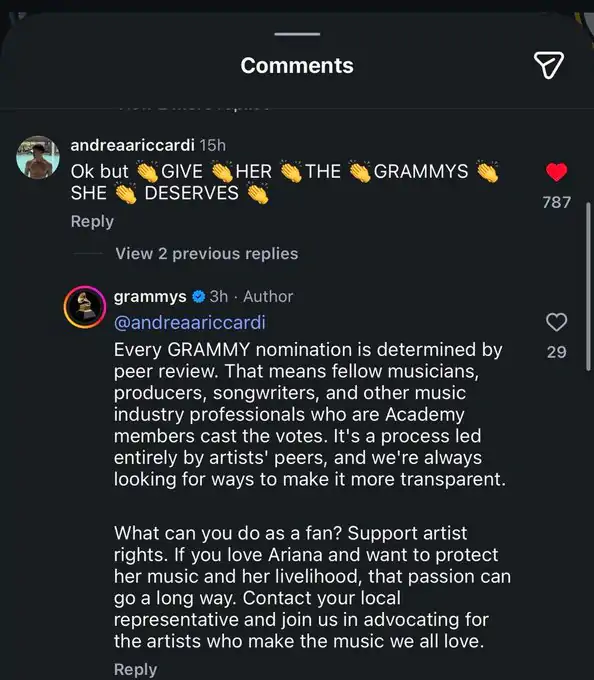 ariana-grande-grammy-snubs-recording-academy-responds